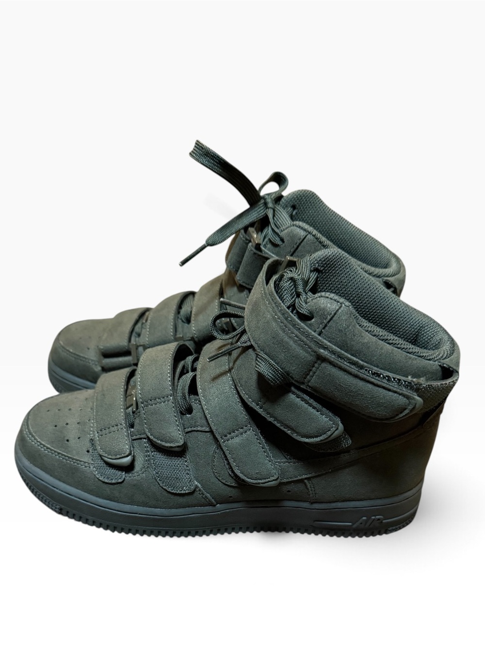 Nike Air Force 1 x Billie Eilish High Strap Men's Sneakers Size 7 Dark Green